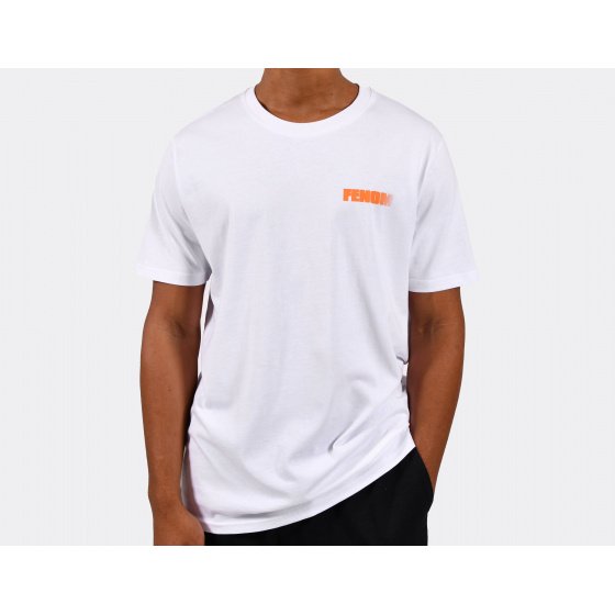 Fenom Tri-Logo T-Shirt - White