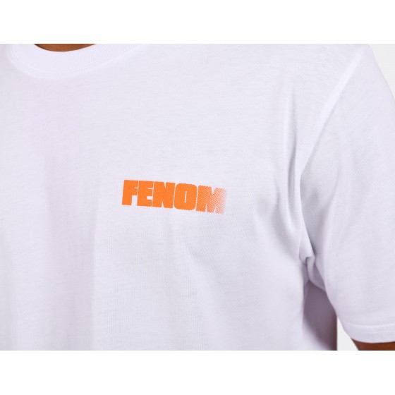 Fenom Tri-Logo T-Shirt - White