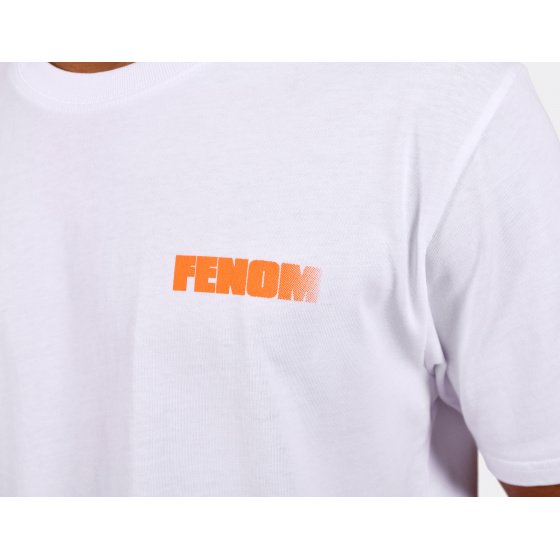 Fenom Tri-Logo T-Shirt - White