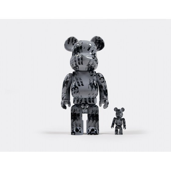 Medicom Toy Bearbrick 100%/400% Andy Warhol - Elvis Presley
