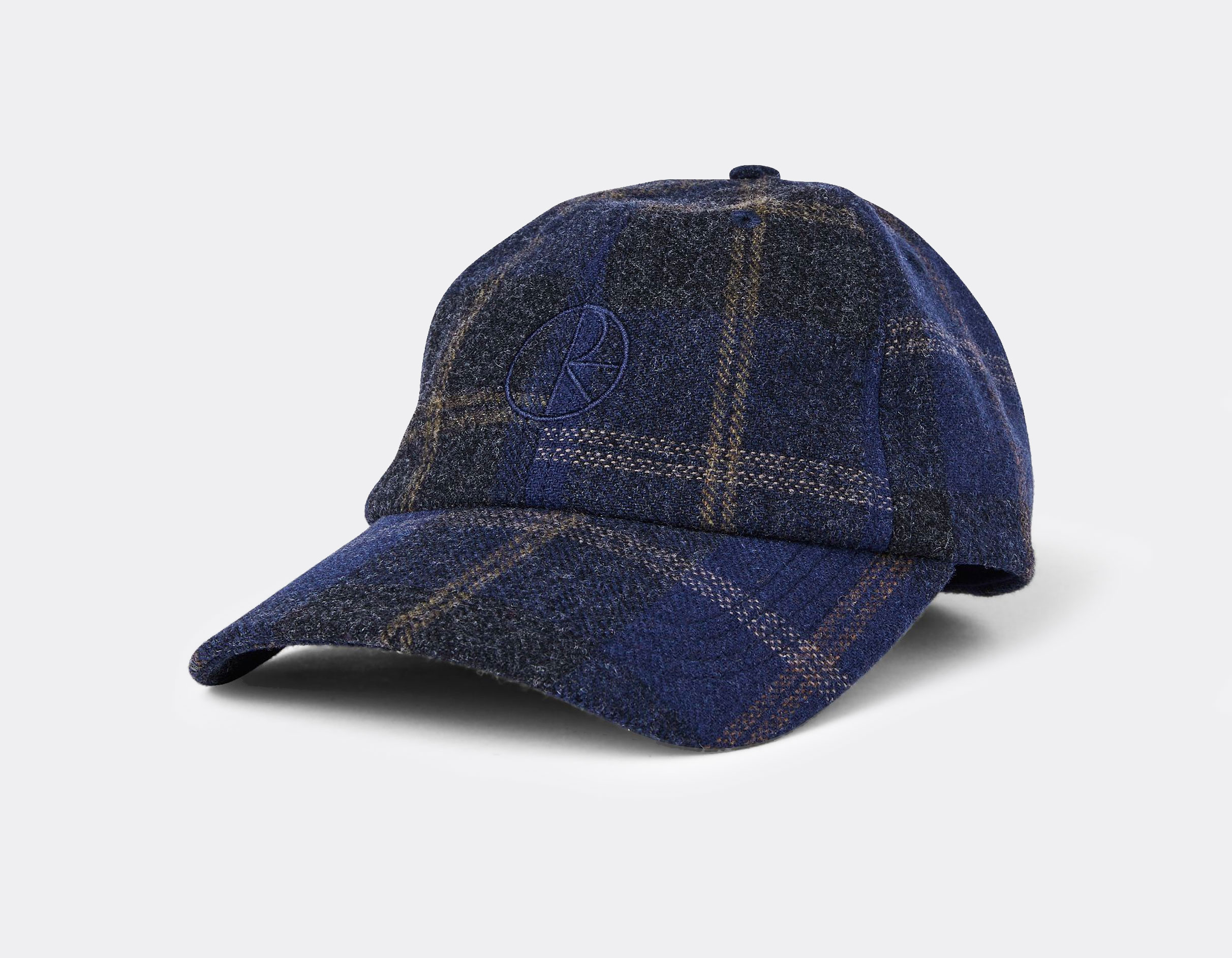 Polar Skate Co Wool Stroke Logo Cap Blue