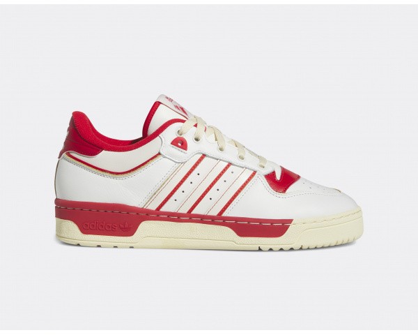 adidas Rivalry Low 86 Core White Team Power Red
