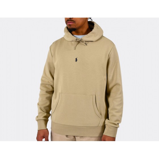Polo Ralph Lauren Double Knit Hoodie Classic Khaki