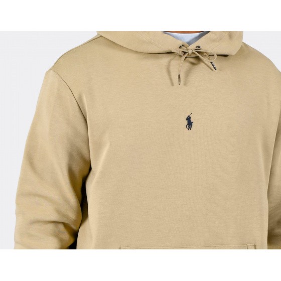 Polo Ralph Lauren Double Knit Hoodie Classic Khaki