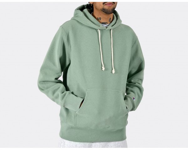 Champion Reverse Weave Hoodie Green