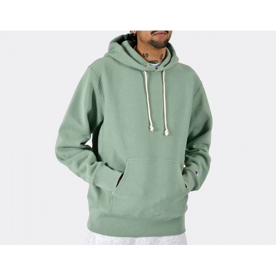 Champion Reverse Weave Hoodie Green