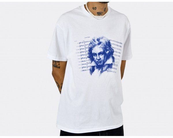 Classic Grip Beatoven T-Shirt White