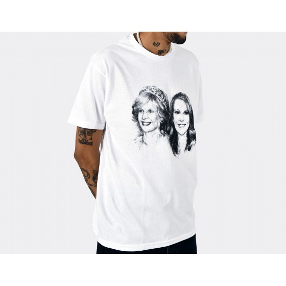 Classic Grip Diva T-Shirt White Black