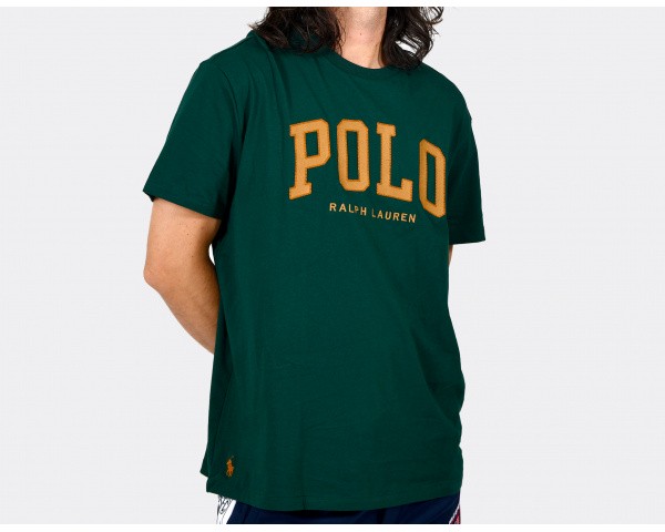 Polo Ralph Lauren Logo Jersey T-Shirt Hunt Club Green