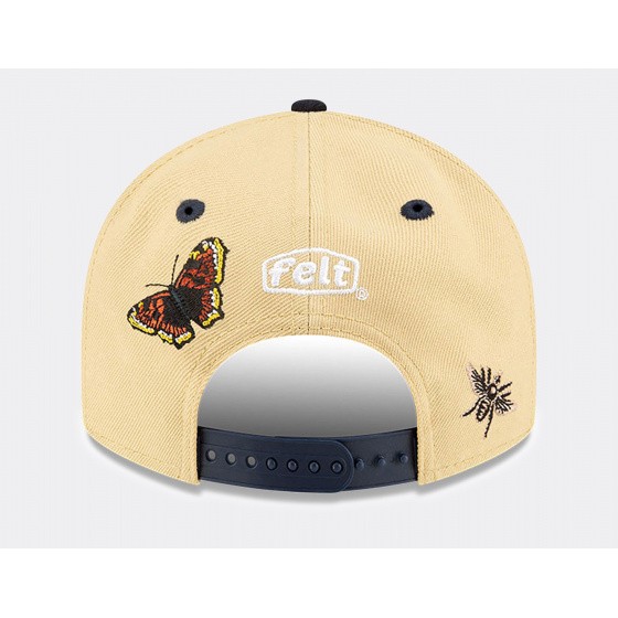 New Era Felt MLB Low Profile 9FIFTY New York Yankees Vegas Gold