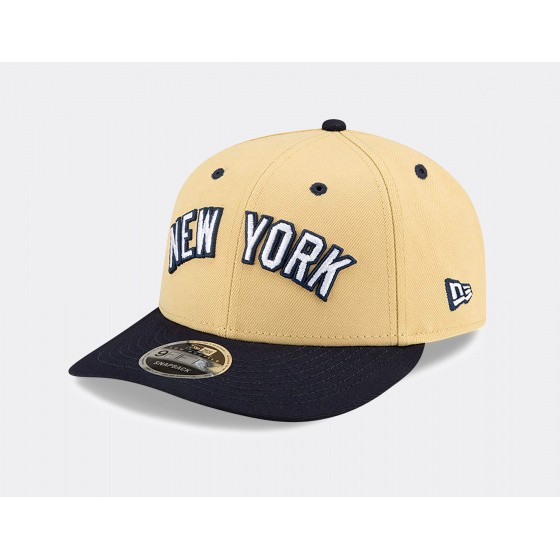 New Era Felt MLB Low Profile 9FIFTY New York Yankees Vegas Gold