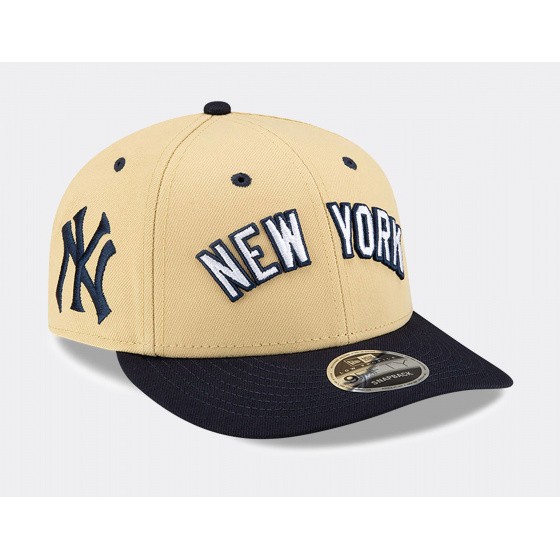 New Era Felt MLB Low Profile 9FIFTY New York Yankees Vegas Gold