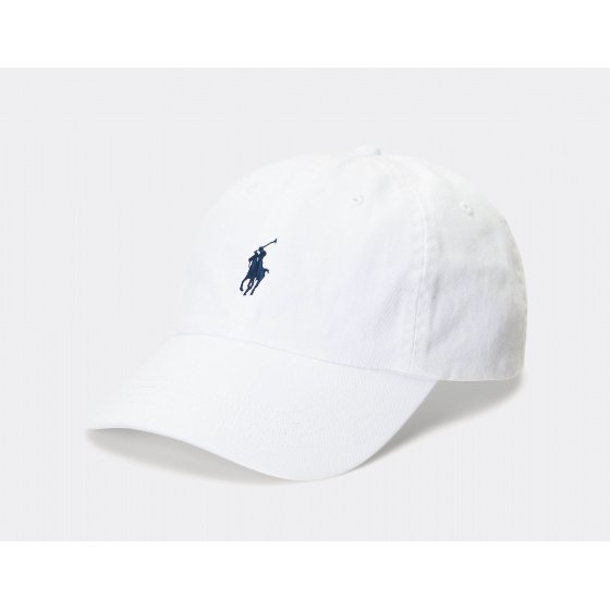 Polo Ralph Lauren Sport Cap White Navy
