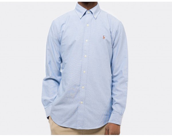 Polo Ralph Lauren Custom Fit Oxford Shirt Blue