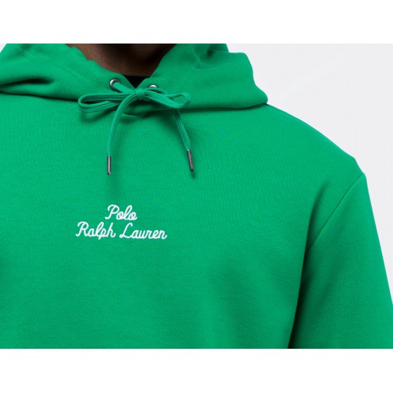Polo Ralph Lauren Embroidered Logo Hoodie Kayak Green