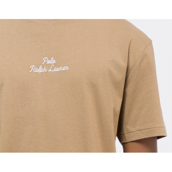 Polo Ralph Lauren Embroidered T-Shirt Desert Khaki