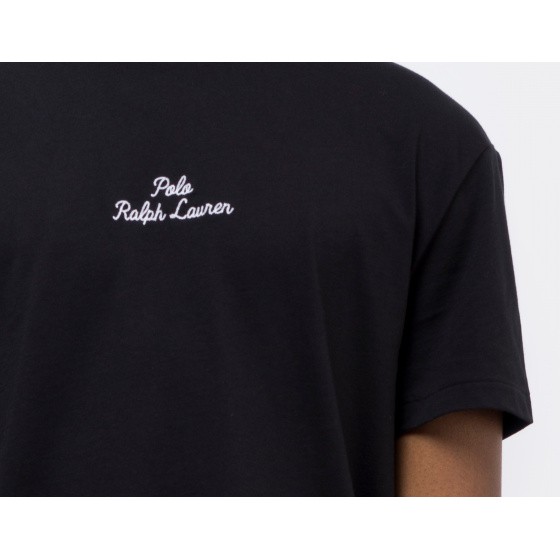 Polo Ralph Lauren Embroidered T-Shirt Black