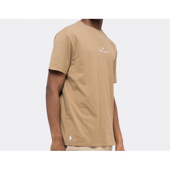 Polo Ralph Lauren Embroidered T-Shirt Desert Khaki