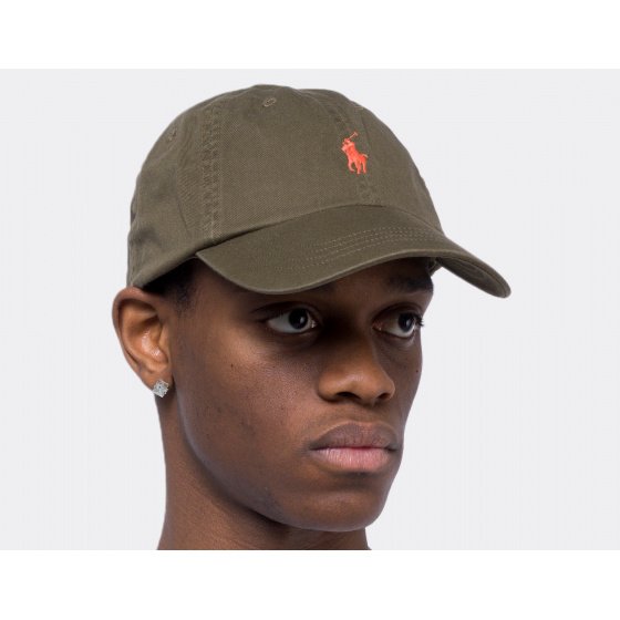 Polo Ralph Lauren Classic Sport Cap Canopy Olive