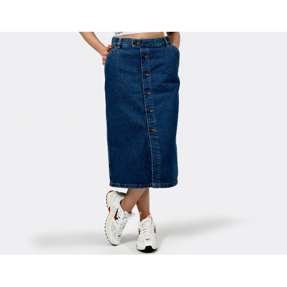 Carhartt WIP W Colby Skirt Blue Stone Washed