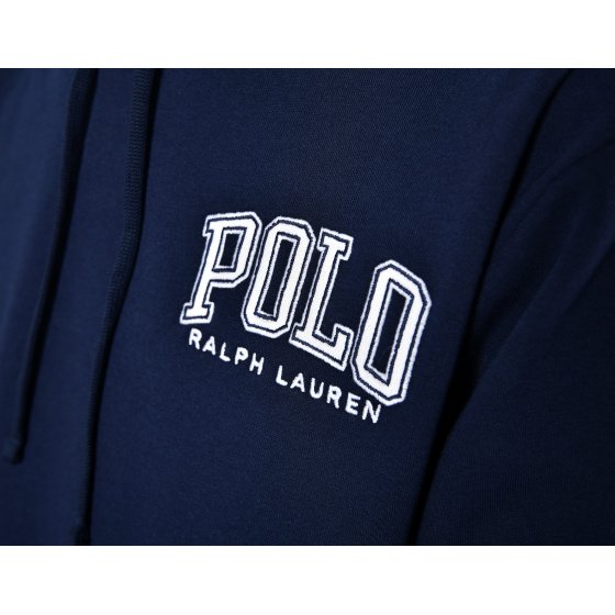 Polo Ralph Lauren Graphic Fleece Hoodie Cruise Navy
