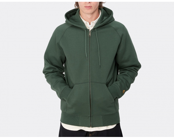 Carhartt WIP Hooded Chase Jacket Sycamore Tree