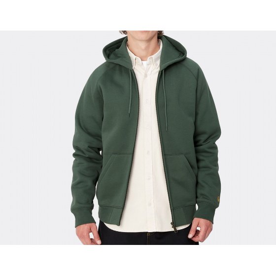 Carhartt WIP Hooded Chase Jacket Sycamore Tree