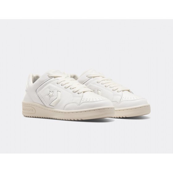 Converse Weapon OX Mono Leather Vintage White