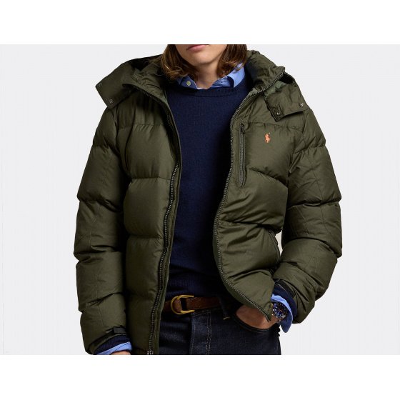 Polo Ralph Lauren Down Jacket Company Olive