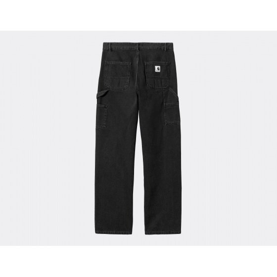 Carhartt WIP W Pierce Pant Straight Black Stone Washed