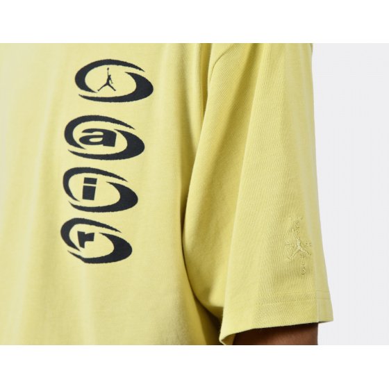 Jordan Air T-Shirt Travis Scott Celery