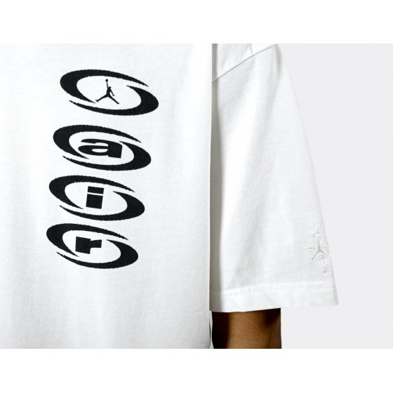 Jordan Air T-Shirt Travis Scott Sail