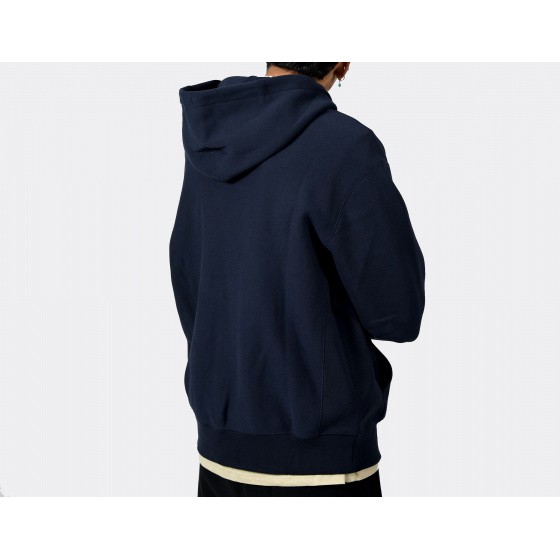 Champion Full Zip Hooded Sweatshirt Navy