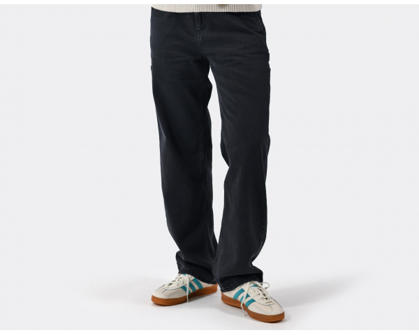 Carhartt WIP W Pierce Pant Straight Black Stone Washed