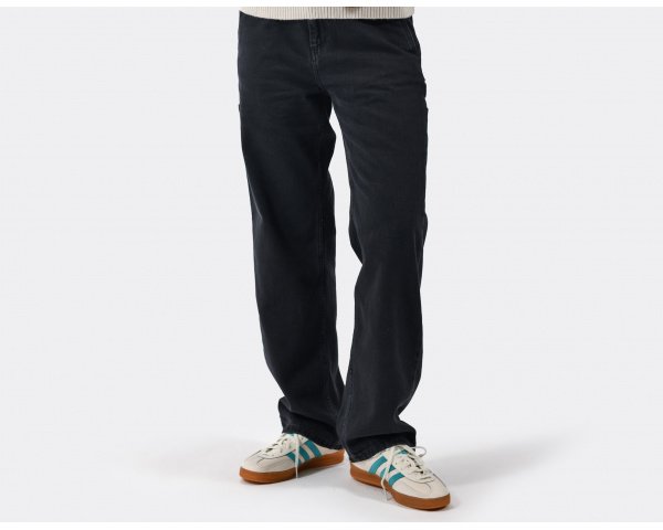 Carhartt WIP W Pierce Pant Straight Black Stone Washed