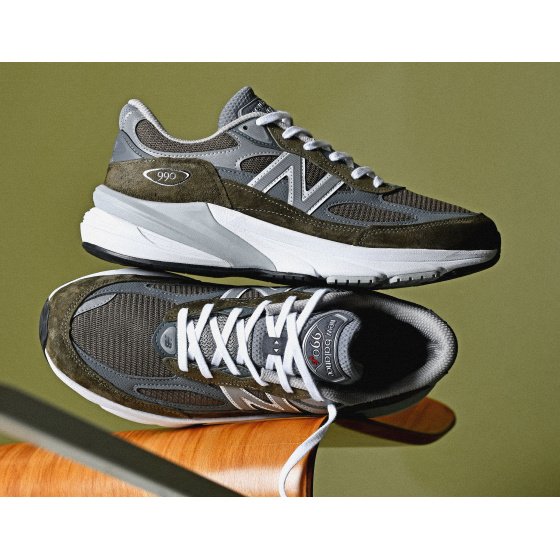 New Balance 990 V6 Olive Made in USA