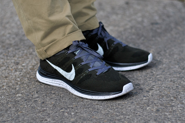 nike flyknit lunar 1 noir